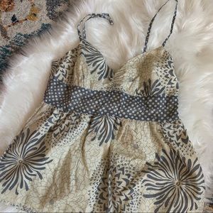 Banana Republic peplum tank top XS